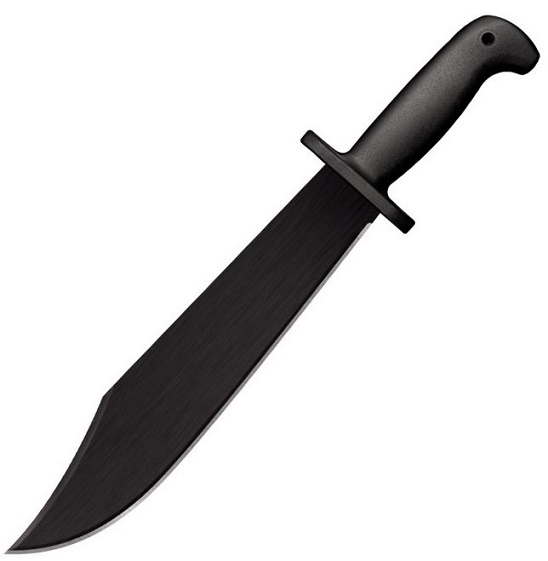 Cold Steel Black Bear Bowie Machete, 65Mn Carbon, Cor-Ex Sheath, 97SMBWZ