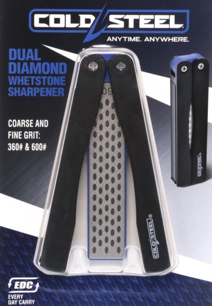 Cold Steel Double Sided Knife Sharpener, KS-DSDW