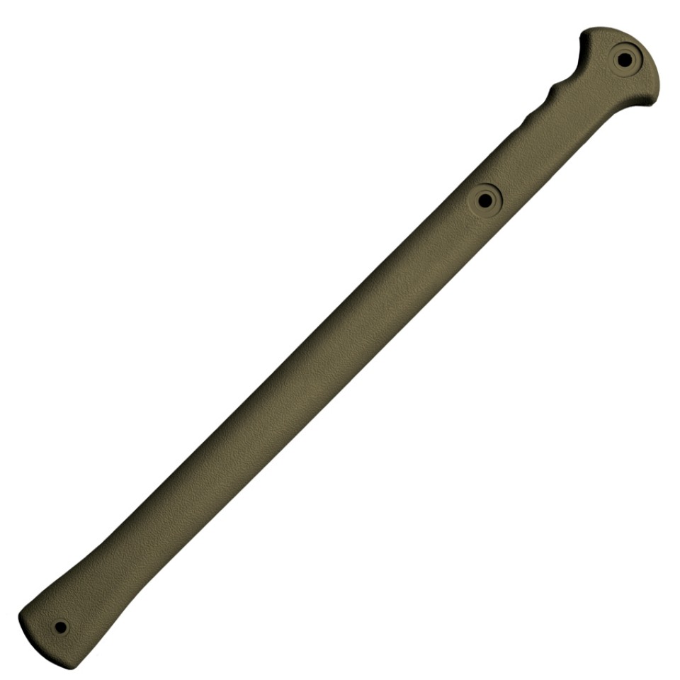 Cold Steel Replacement Handle for Trench Hawk, OD Green, H90PTHG - Click Image to Close