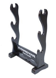 Condor Triple Machete Stand, Wood, CTK0011B