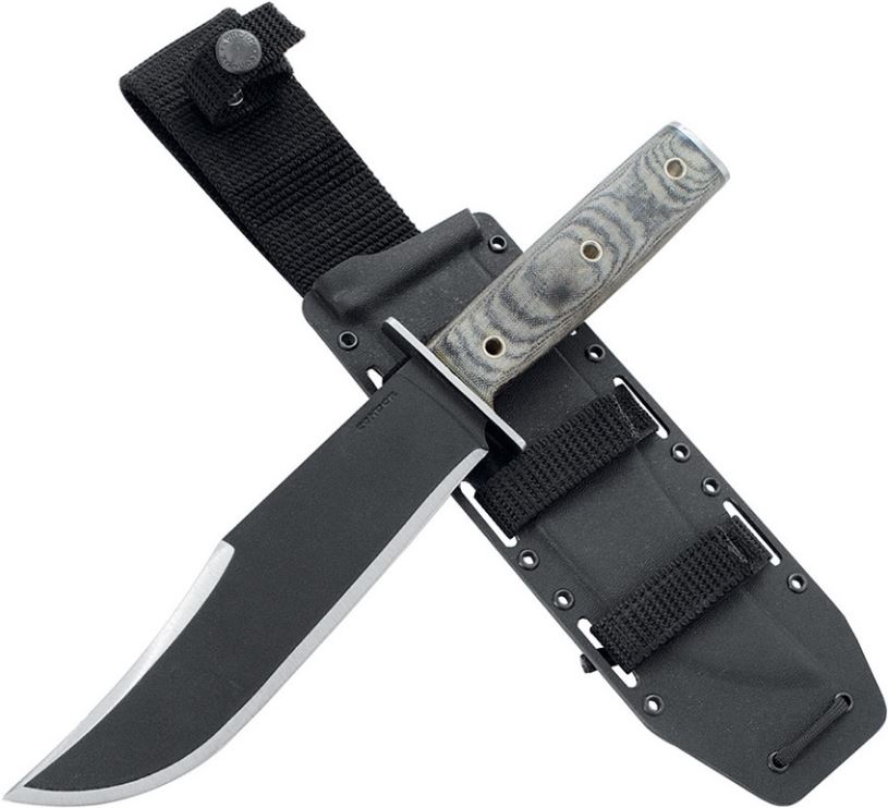 Condor Operator Bowie Knife, 1075 Carbon, Kydex Sheath, CTK1806-7.5 - Click Image to Close
