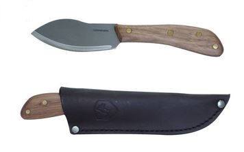 Condor Nessmuk Fixed Blade Knife, 1075 Carbon, Walnut Handle, CTK230-4HC - Click Image to Close