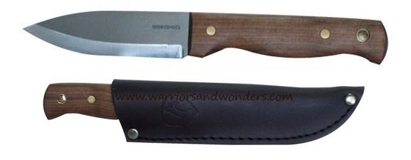 Condor Bushlore Fixed Blade Knife, 1075 Carbon, Hardwood, CTK232-4.3HC - Click Image to Close
