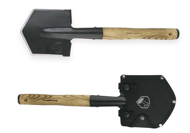 Condor Wilderness Survival Shovel, 1045 Carbon, CTK2818