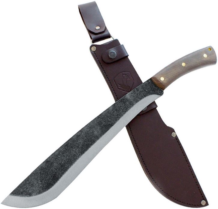 Condor Jungolo Machete, 1075 Carbon, Walnut, CTK3915-13.3