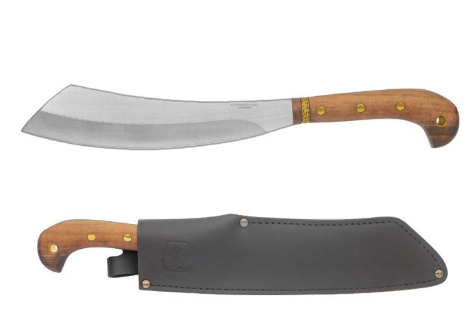 Condor Mini Duku Machete, Walnut Handle, Leather Sheath, CTK426-10.5SS