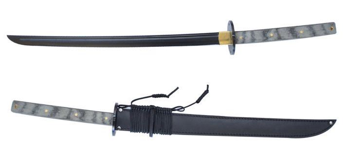 Condor Tactana Sword, 1075 Carbon, Micarta, Leather Sheath, CTK500-20.8 - Click Image to Close
