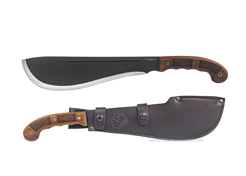 Condor Departure Bolo Machete, 1075 Carbon, Walnut, CTK3955-12.2HC