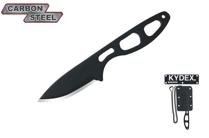 Condor Elegan Fixed Blade Knife, 1075 Carbon, Kydex Sheath, CTK7040HC-5