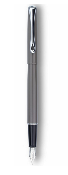 Diplomat Traveller Fountain Pen Fine, Taupe Grey, DD40704023 Diplomat Traveller Fountain Pen Fine, Taupe Grey, DD40704023