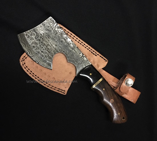 Damascus 1140 Mini Hatchet, Wood Handle