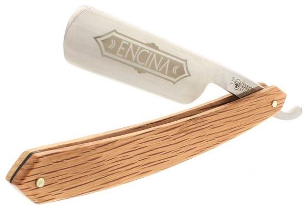 Dovo Encina Carbon 6/8" Straight Razor - Spanish Oak 1196860 - Click Image to Close