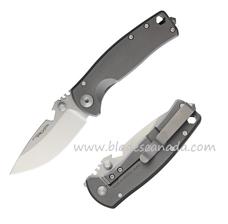 DPX HEST/F Urban Framelock Folding Knife, CPM S35VN, Titanium, HSF028