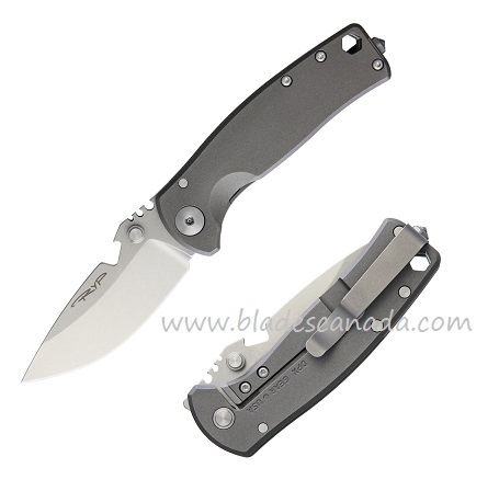 DPX HEST/F Urban Framelock Folding Knife, CPM S35VN, Titanium, HSF028 - Click Image to Close