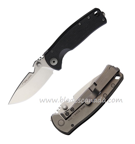 DPX HEST/F Urban Milspec Framelock Folding Knife, 154CM, G10/Titanium, HSF062 - Click Image to Close