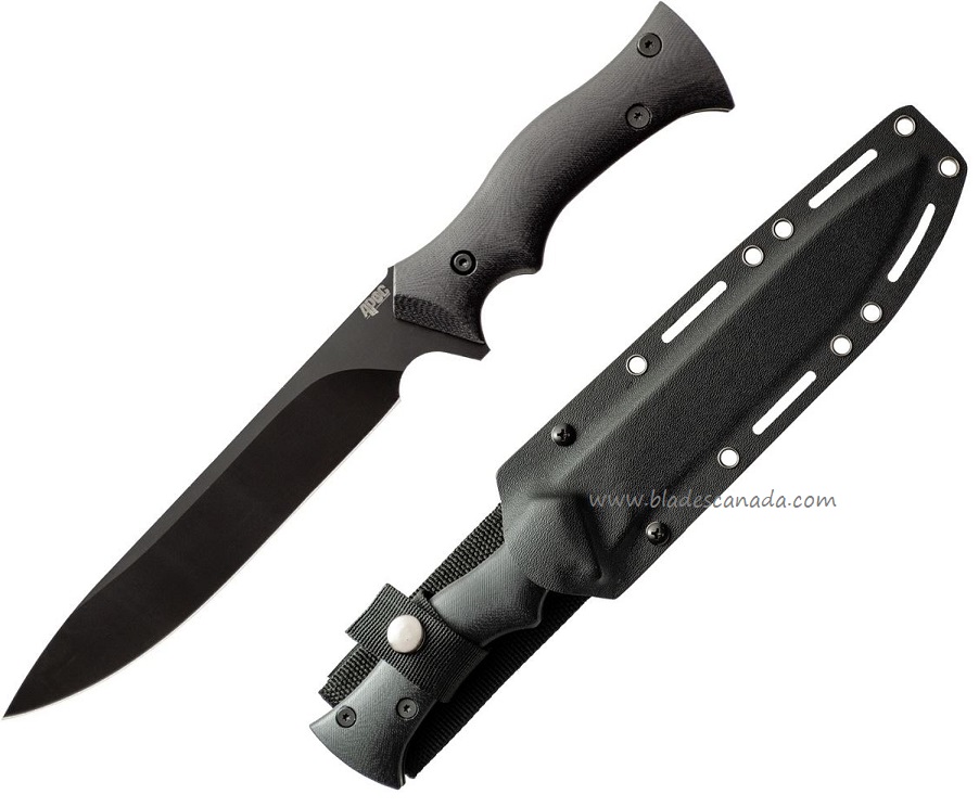 APOC Wayward Camper Fixeed Blade Knife, G10 Black, Kydex Sheath, DRK35600 - Click Image to Close