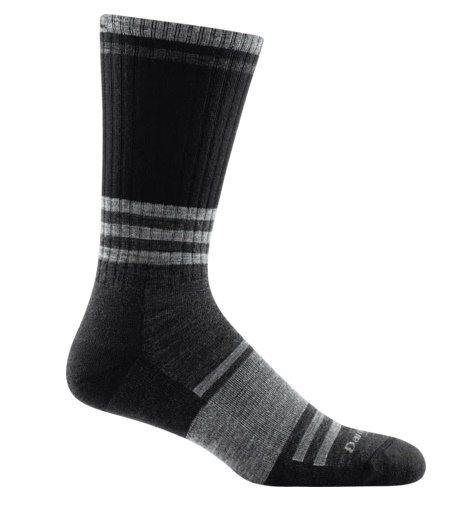 Darn Tough 1952 Spur Boot Light Cushion Sock - Black