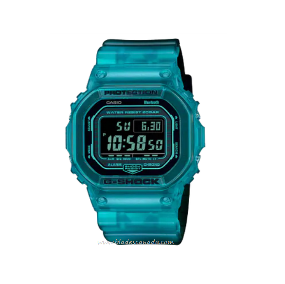 G Shock DW-B5600G-2 Digital Watch, Blue