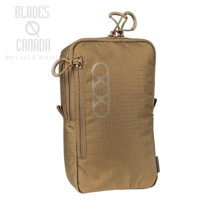 Eberlestock 2 Liter Non-Padded Pouch V2, Coyote Brown, AN2PME-V2