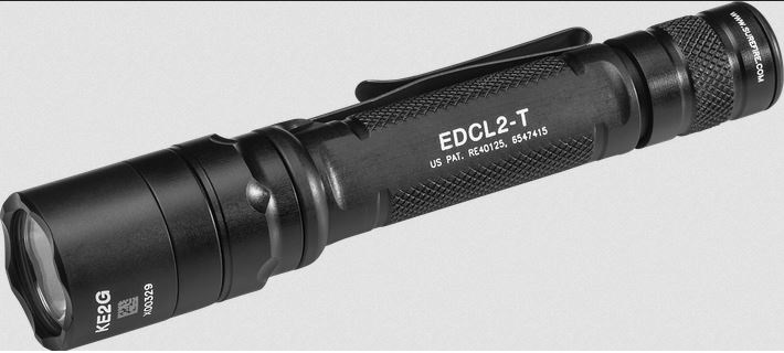 Surefire EDCL2-T Dual Output Flashlight - 5/ 1200 Lumens
