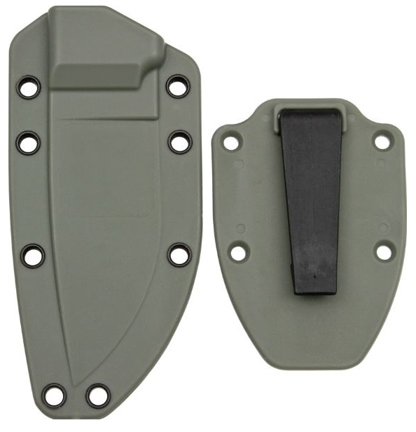 ESEE Model 3 Sheath, w/Boot Clip, Foliage Green, ESEE40FGC