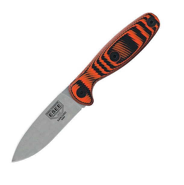 ESEE XAN2-006 Xancudo Fixed Blade Knife, S35VN, G10 3D Orange/Black, XAN2-006