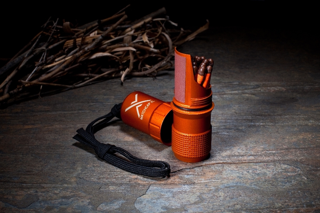 Exotac MatchCap XL - Blaze Orange - Click Image to Close