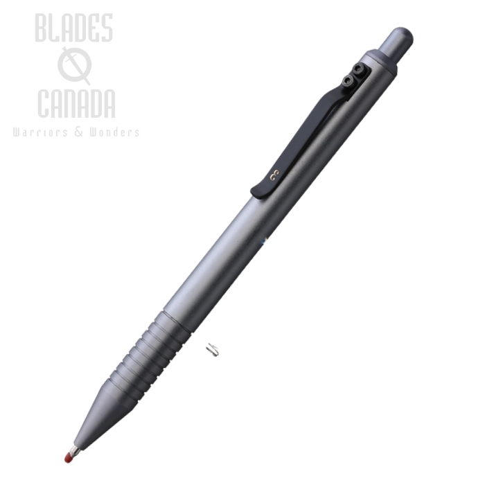 Everyman Grafton Pen, Aluminum Gunmetal, EM002EMGPM
