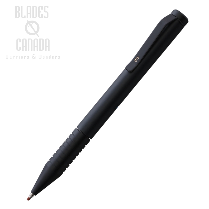 Everyman Grafton Mini Twist Pen, Aluminum Black, EM002EMGTB