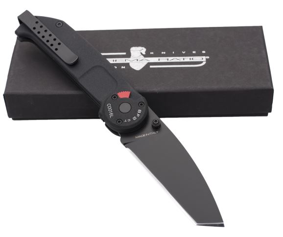 Extrema Ratio BF2 CT Classic Tanto Folding Knife, N690, Aluminum Black