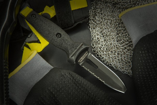 Extrema Ratio DICOK Fixed Blade Diving Knife, Bohler N690, GFN Black