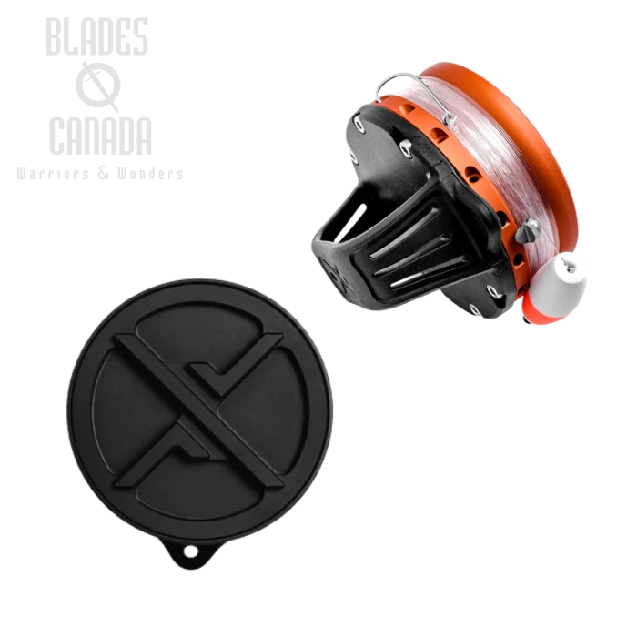 Exotac xREEL Handline Fishing Kit, Black, 013000-BLK