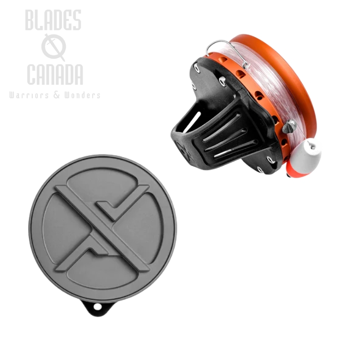 Exotac xREEL Handline Fishing Kit, Gunmetal, 013000-GUN