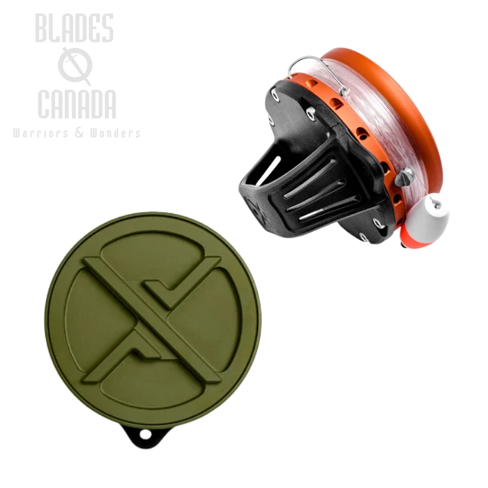 Exotac xREEL Handline Fishing Kit, OD Green, 013000-OD