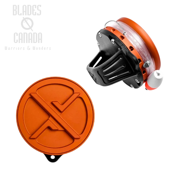 Exotac xREEL Handline Fishing Kit, Orange, 13000-ORG