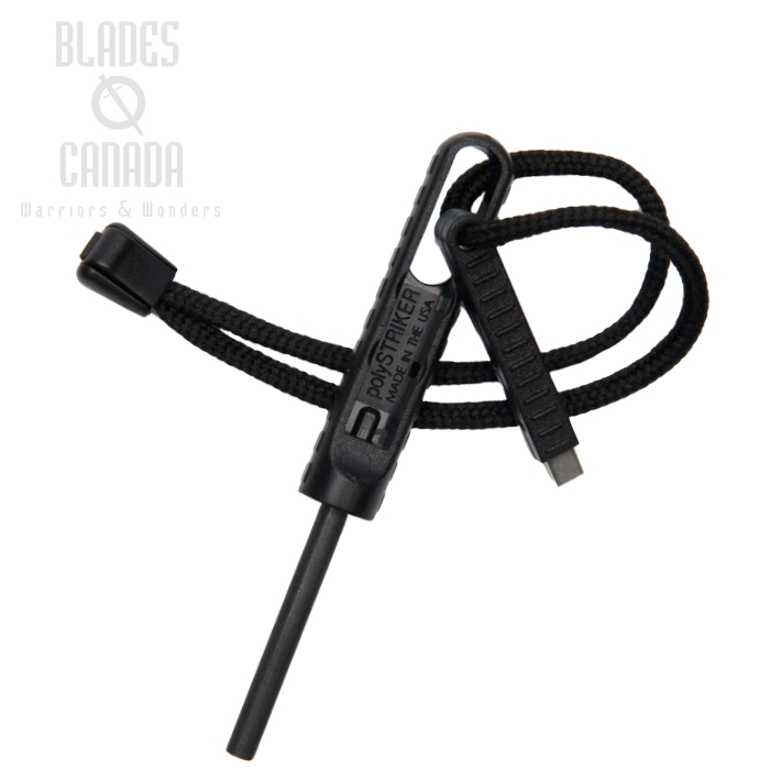 Exotac polySTRIKER, Black, 001600-BLK