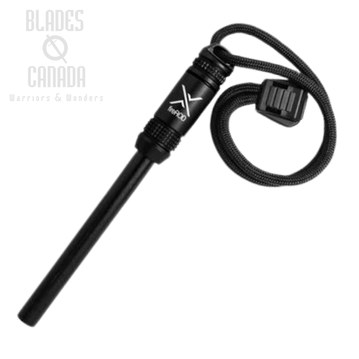 Exotac fireROD V2 Tinder Capsule - Black