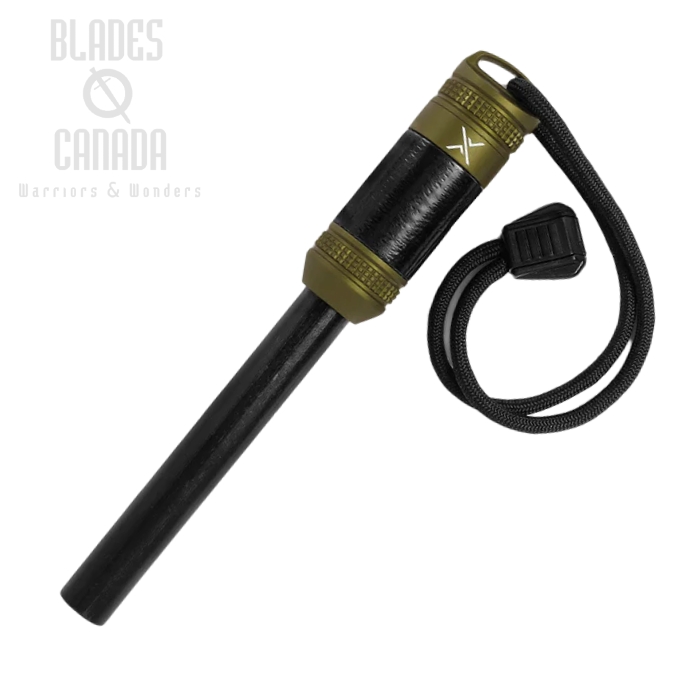 Exotac FireROD XL, Aluminum Olive Drab, ET2030OD