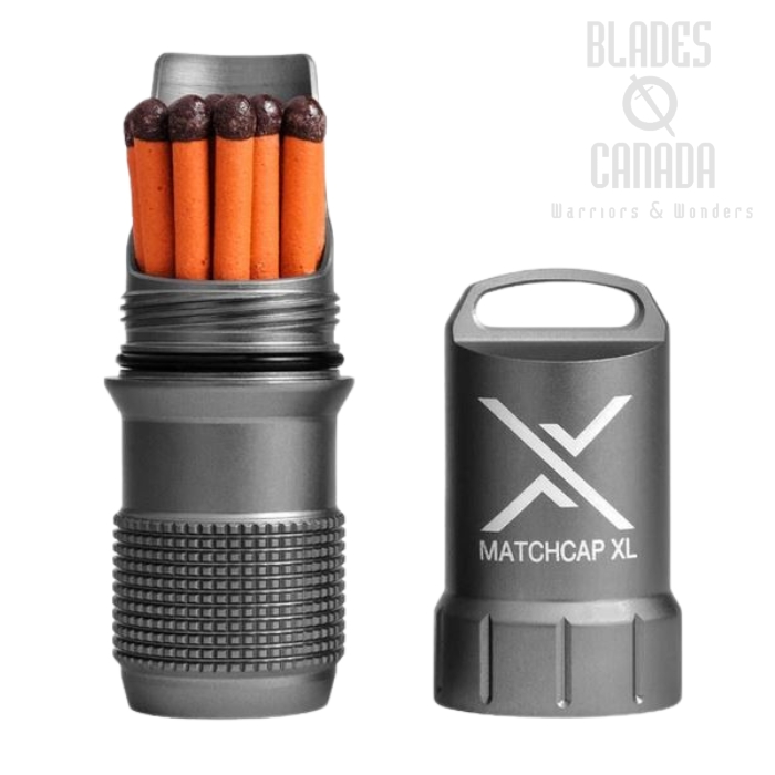 Exotac MatchCap XL - Gunmetal