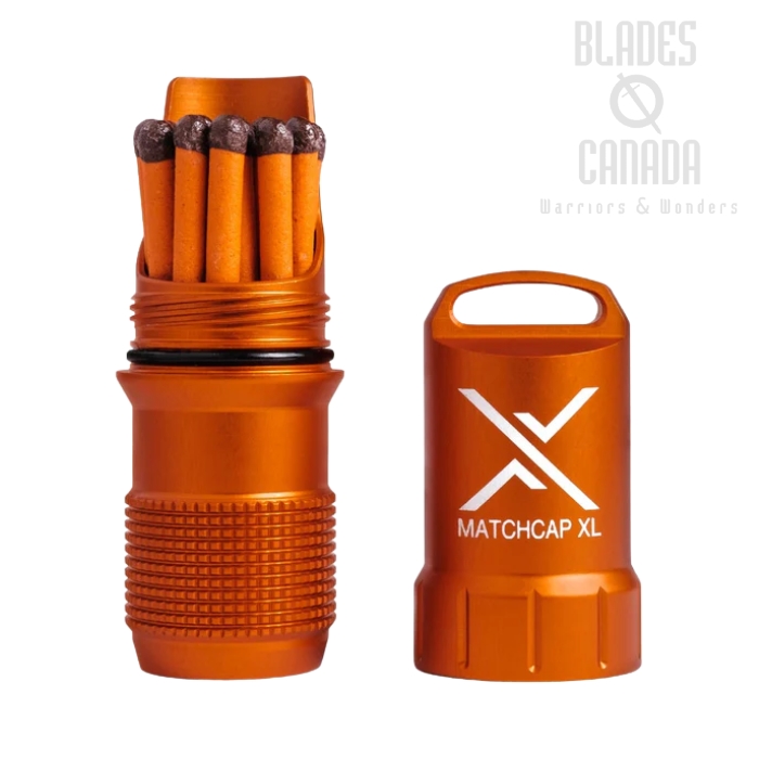 Exotac MatchCap XL - Blaze Orange