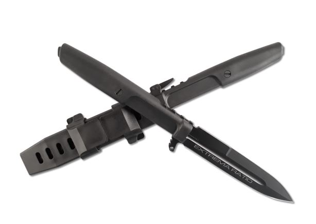 Extrema Ratio REQUIEM Fixed Blade Knife, Bohler N690, Black Handle - Click Image to Close