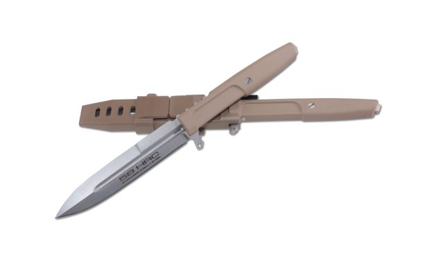 Extrema Ratio REQUIEM Dagger Fixed Blade Knife, Bohler N690, Desert Handle