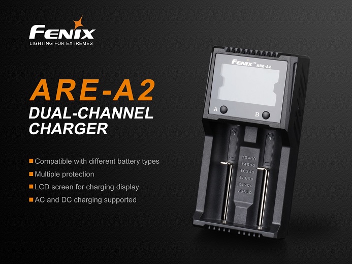 Fenix ARE-A2 Dual Channel Charger - Click Image to Close