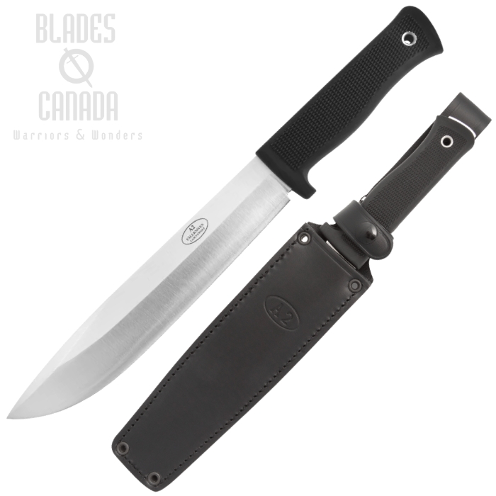 Fallkniven Wilderness Fixed Blade Knife, VG10, Leather Sheath, FNA2