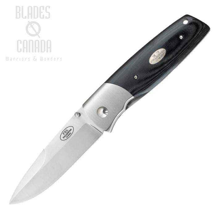 Fallkniven PXL Folding Knife, 3G Steel, Micarta Black,PXLbm