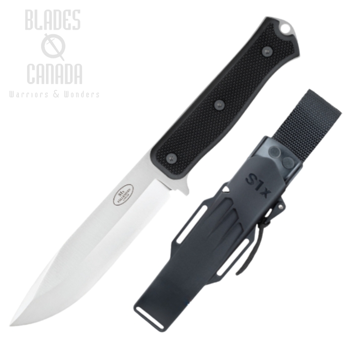 Fallkniven S1x Fixed Blade Knife, Cobalt Laminate, Thermorun Handle, FNS1X