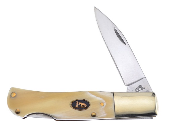 Frost Blackhills Steel BKH-796OX Lockback - Ox Horn