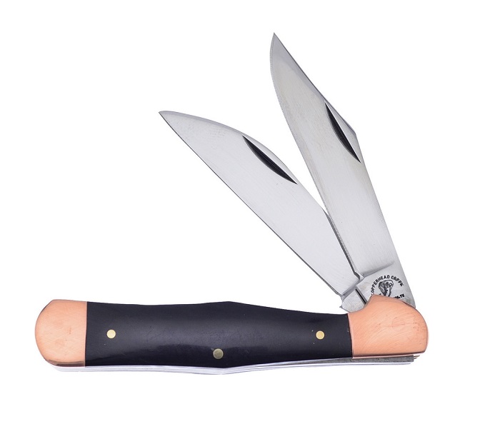 Frost Copperhead Creek CHC-561BHC Trapper - Buffalo Horn w/ Copper Bolster