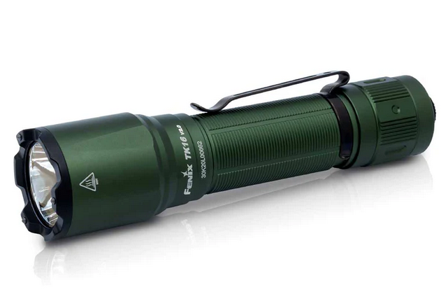 Fenix TK16 V2.0 Tactical Flashlight, Special Edition, Tropic Green - 3100 Lumens