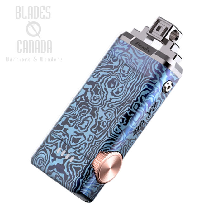 Fenix APEX 20 Titanium 20th Anniversary Flashlight, 760 Lumens- Flow Blue